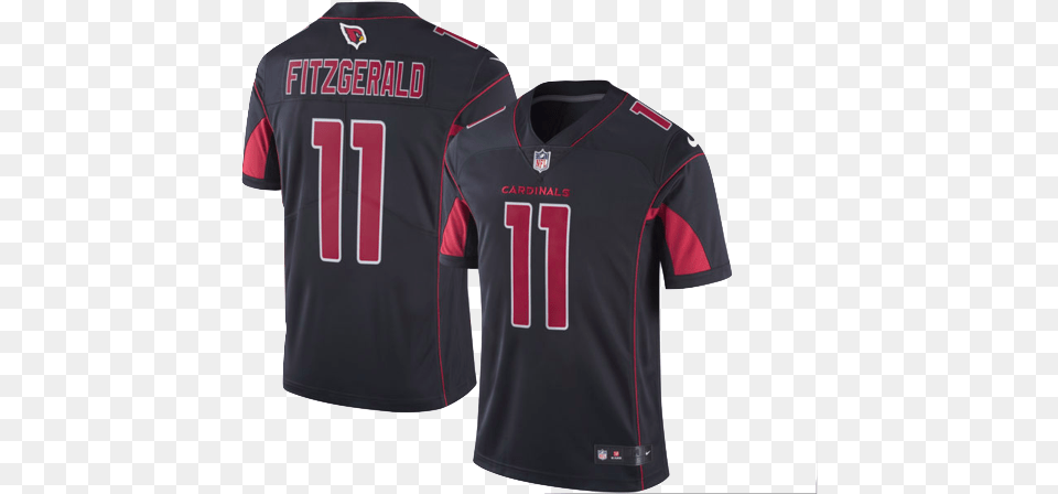 Arizona Cardinals Jersey Arizona Cardinals Jersey Larry Fitzgerald Color Rush, Clothing, Shirt, T-shirt Png Image
