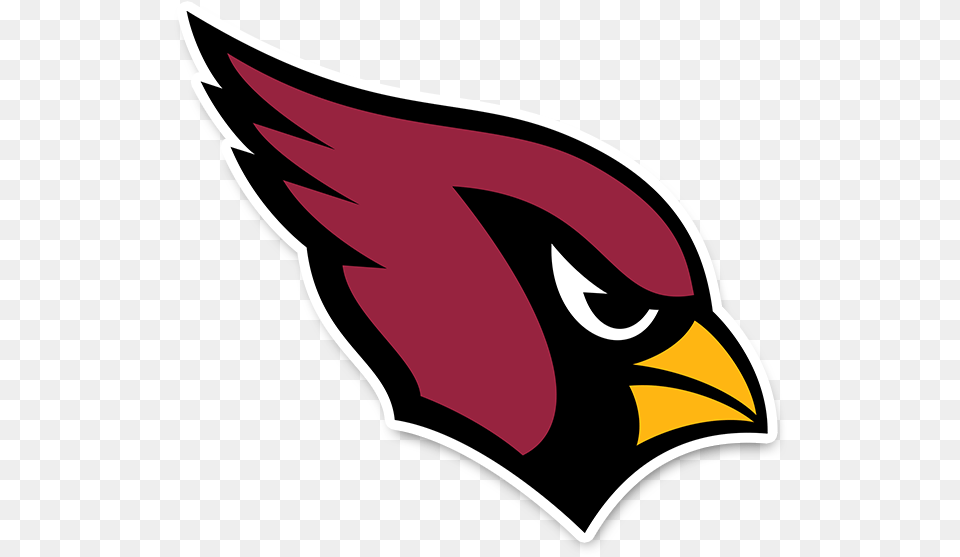 Arizona Cardinals Logo, Animal, Beak, Bird, Maroon Free Png Download