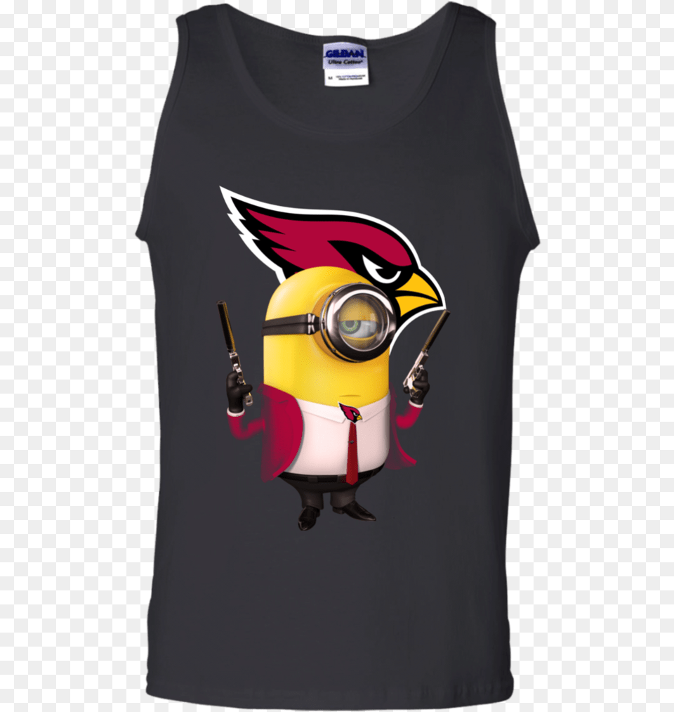 Arizona Cardinals Minions T Shirt Help More Bees Plant More Trees, Clothing, T-shirt, Adult, Person Free Png Download