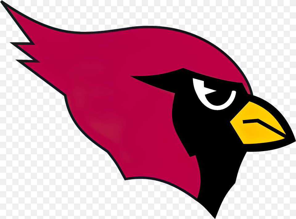 Arizona Cardinals Retro Logo, Animal, Beak, Bird, Fish Free Png