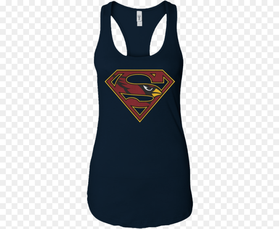 Arizona Cardinals Superman Logo Shirts Shirt, Clothing, Tank Top, Person Free Transparent Png
