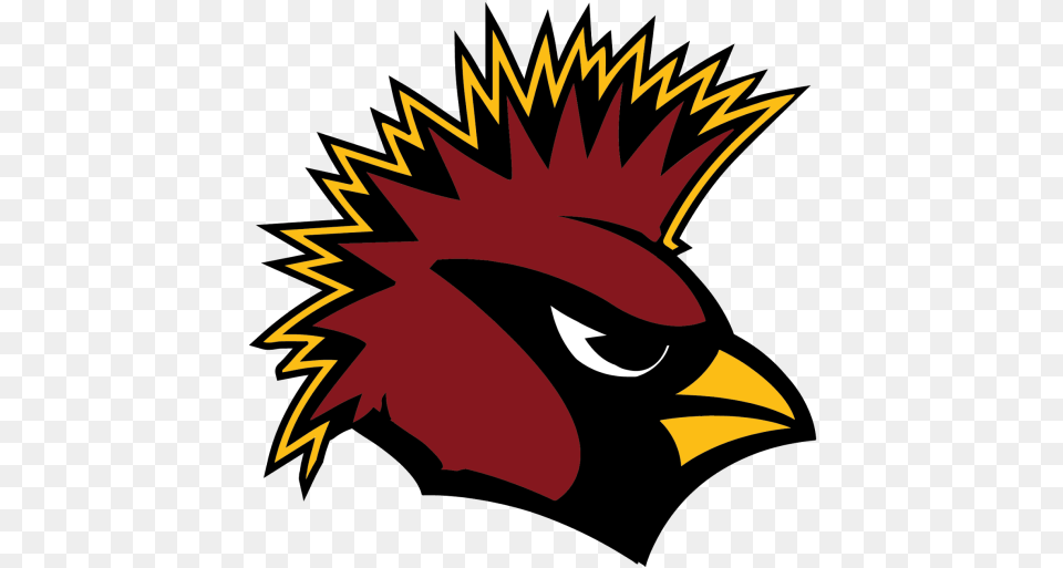 Arizona Cardinals Transparent Arizona Cardinals Logo, Animal, Beak, Bird Png Image