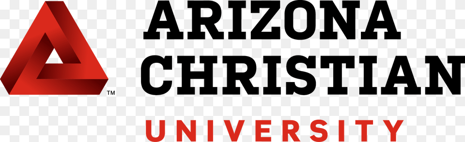 Arizona Christian University Logo, Triangle, Text Free Png Download