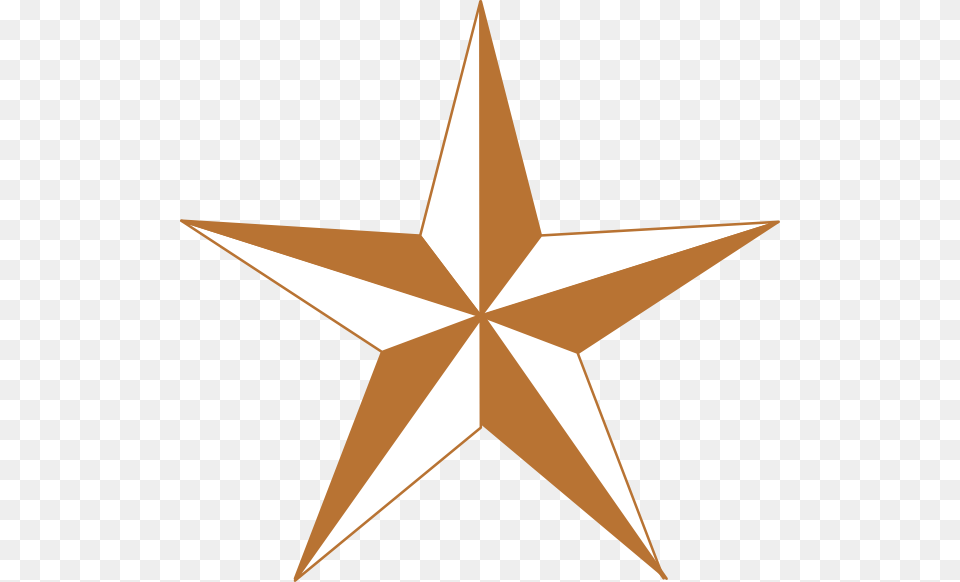 Arizona Copper Star Clip Art, Star Symbol, Symbol, Animal, Fish Png Image