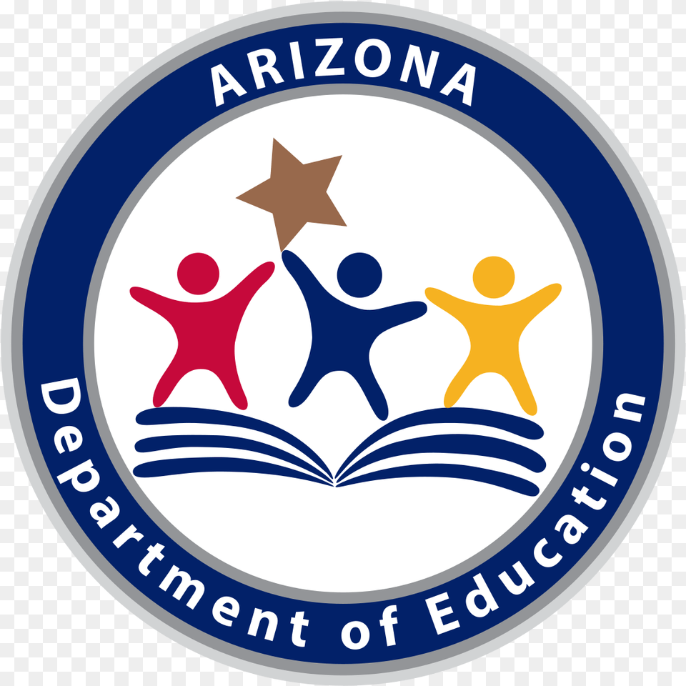 Arizona Department Of Education Transparent, Logo, Badge, Symbol, Emblem Free Png