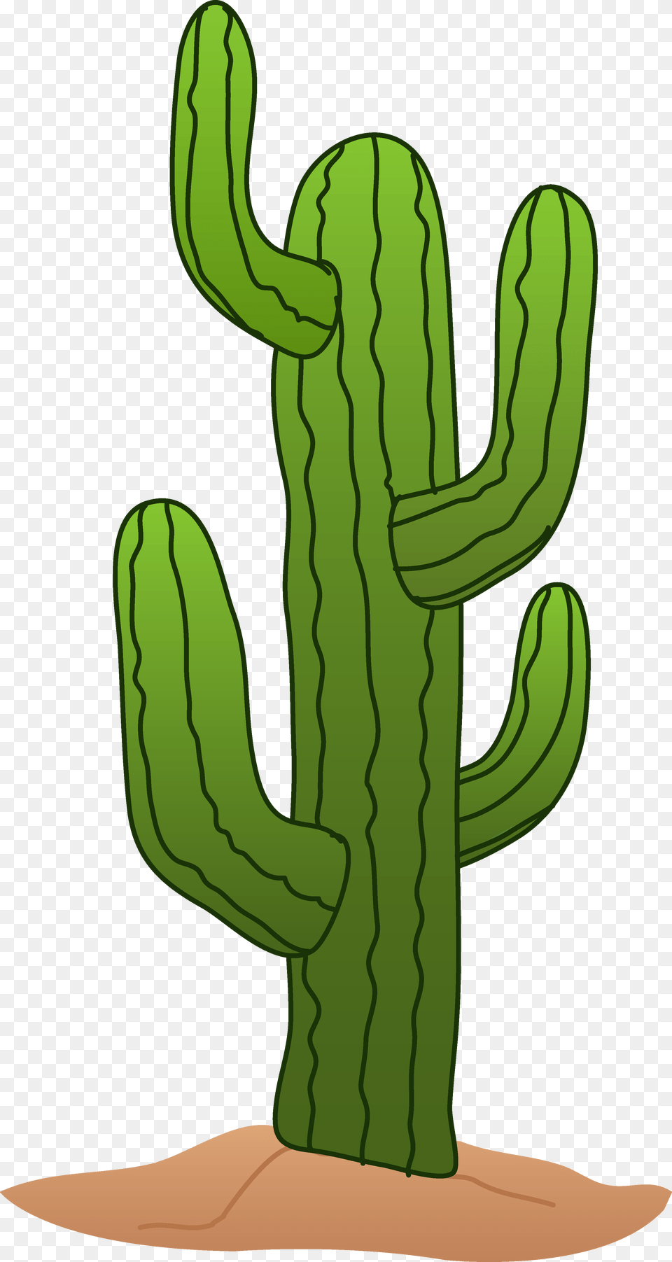 Arizona Desert Silhouette Clip Art, Cactus, Plant Png