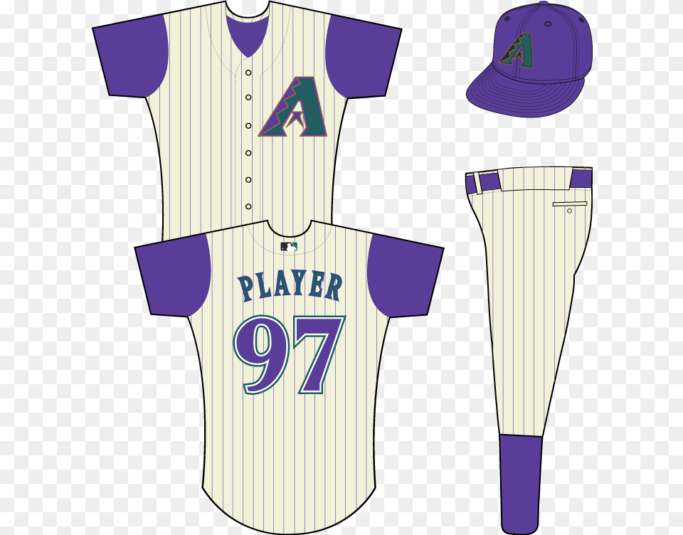 Arizona Diamondbacks Jerseys 2000, Clothing, Shirt, Hat, T-shirt Free Transparent Png