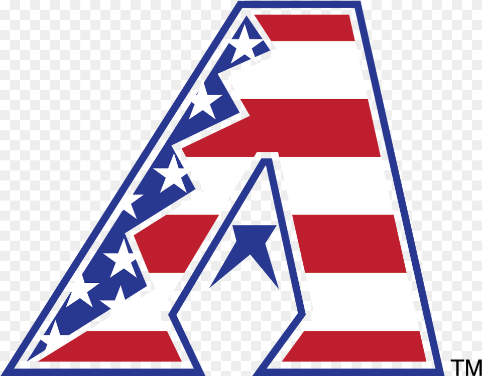 Arizona Diamondbacks Logo, Flag, American Flag Free Png Download