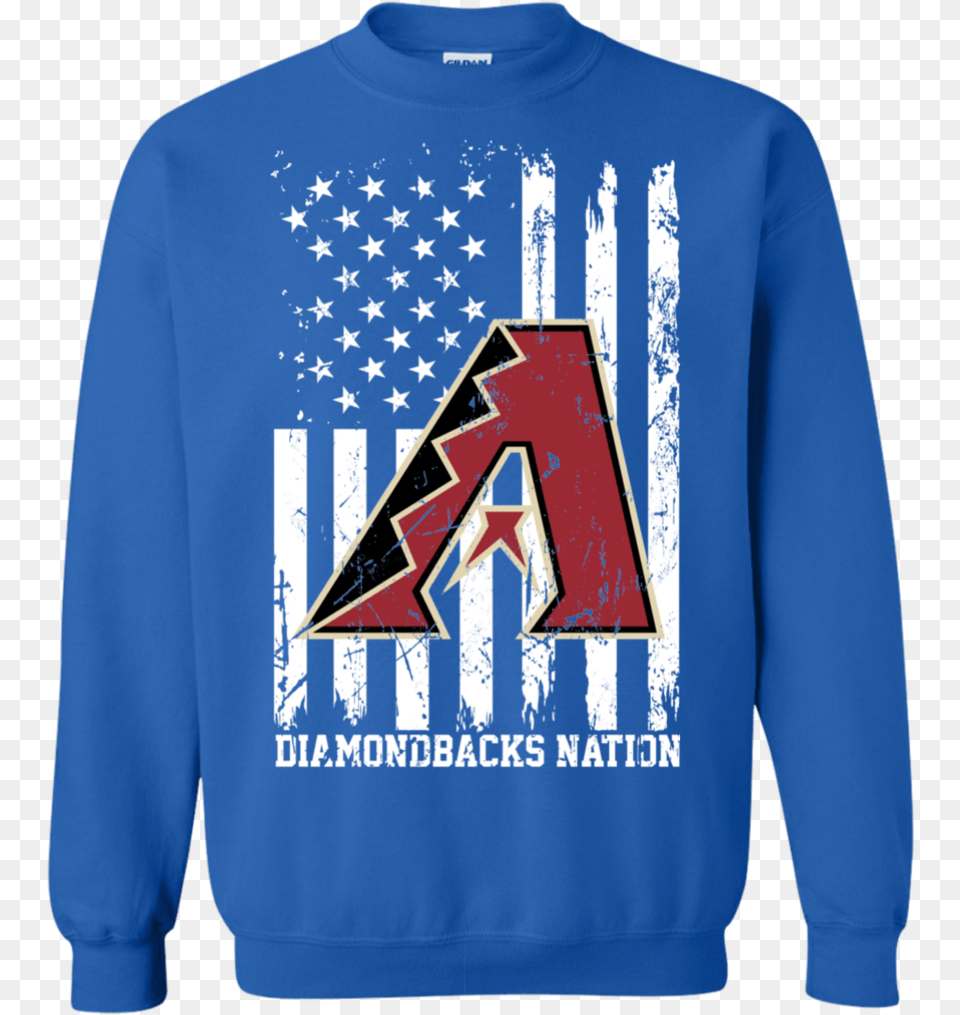 Arizona Diamondbacks Nations Baseball Us Flag Fourth Shirt, Sweatshirt, Clothing, Sweater, Knitwear Png