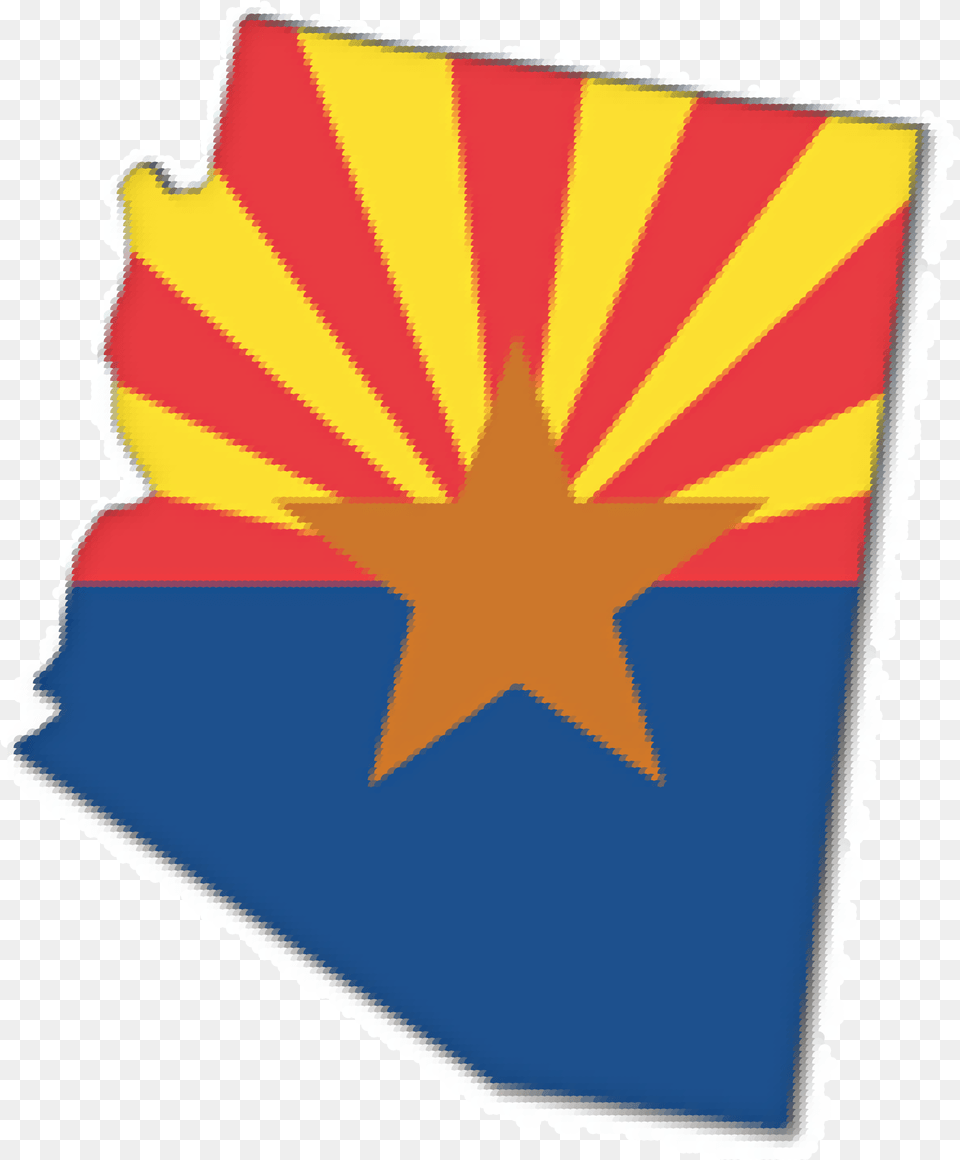 Arizona Flag Vector State Of Arizona Transparent, Leaf, Plant, Person Free Png Download