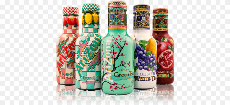 Arizona Green Tea, Food, Ketchup, Beverage, Fruit Png Image