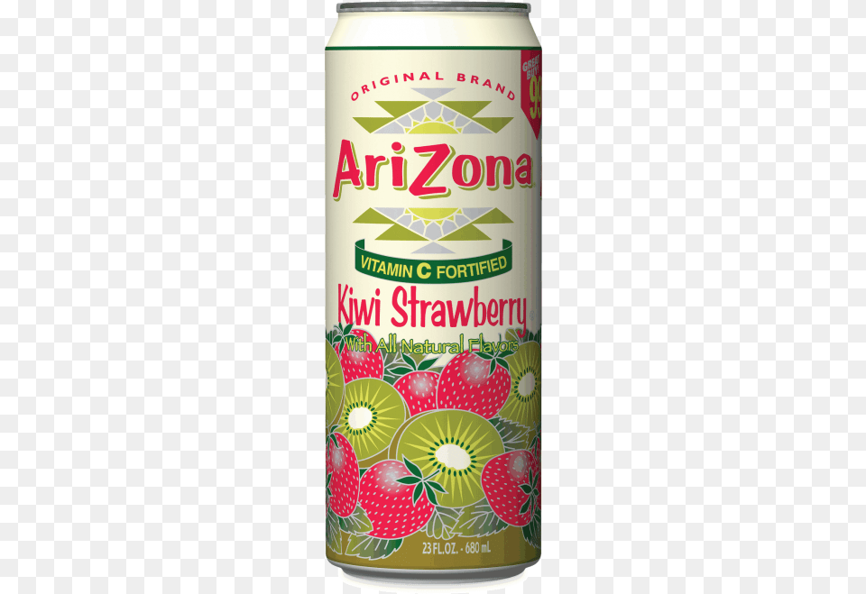 Arizona Kiwi Strawberry Arizona Kiwi Strawberry 23 Fl Oz, Can, Tin, Beverage, Juice Png Image