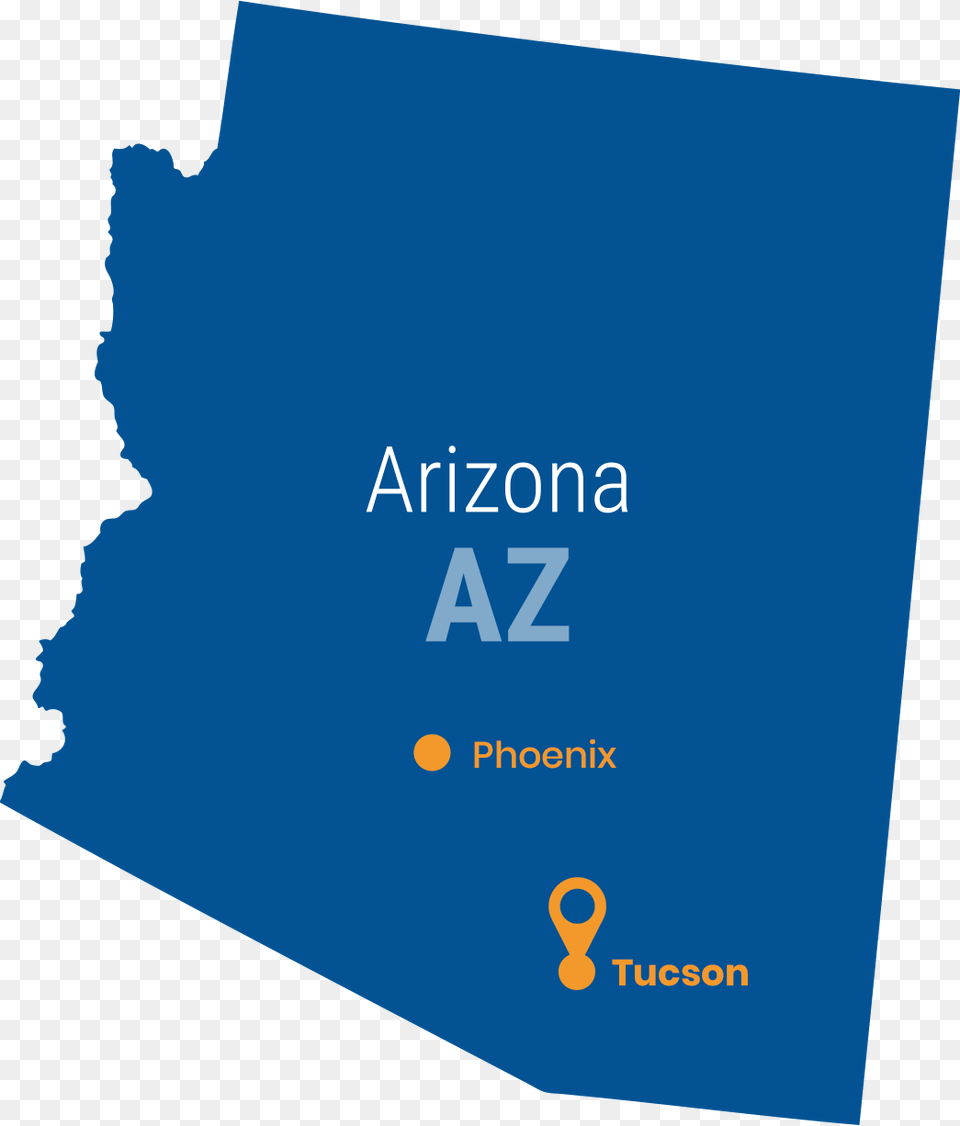 Arizona Map University Arizona, Text Free Png