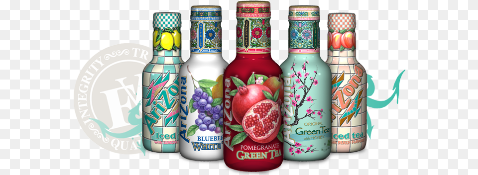 Arizona Pomegranate Green Tea, Food, Ketchup, Beverage, Fruit Free Transparent Png