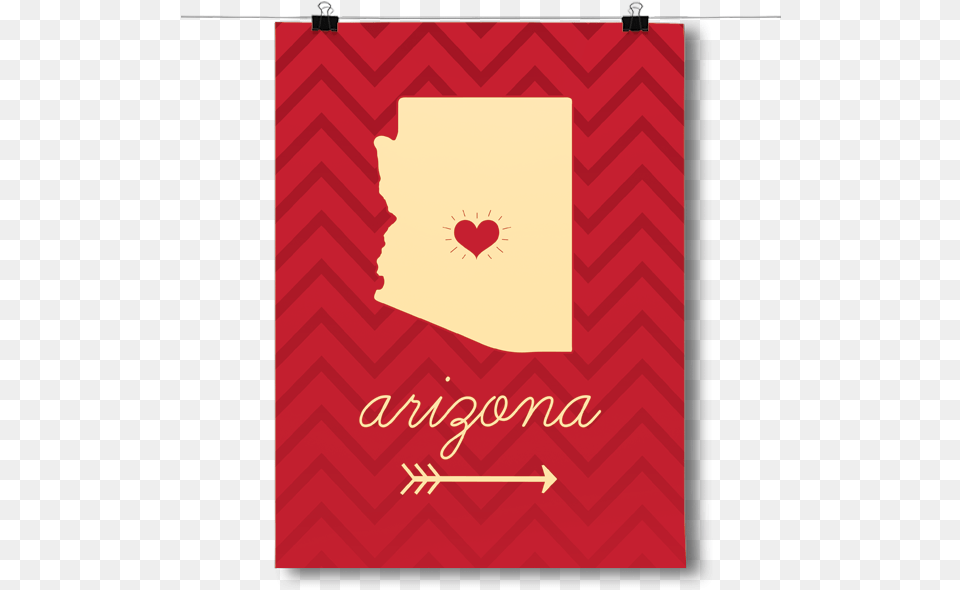 Arizona State Chevron Pattern, Envelope, Greeting Card, Mail Free Png