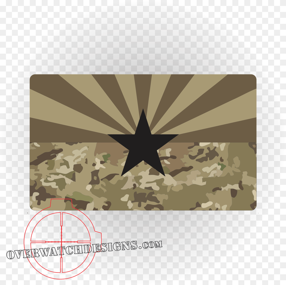 Arizona State Flag Language, Star Symbol, Symbol, Military, Military Uniform Free Png Download