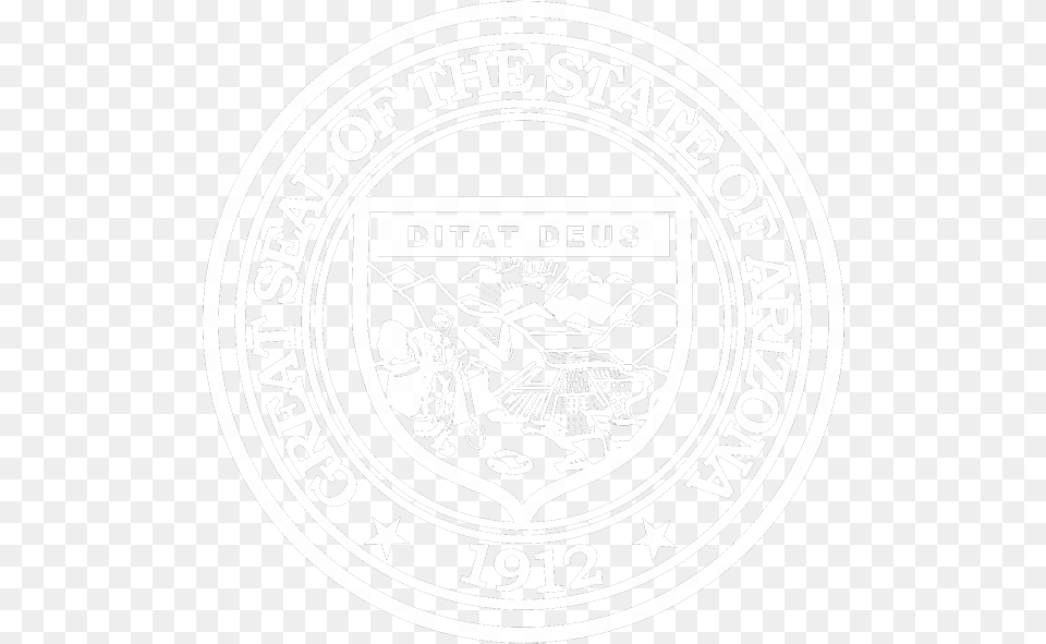 Arizona State Seal Black And White, Logo, Emblem, Symbol, Wedding Png Image