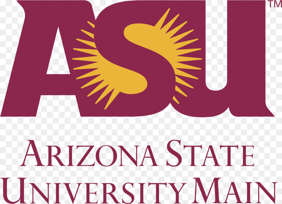 Arizona State University, Advertisement, Poster, Logo, Purple Png Image