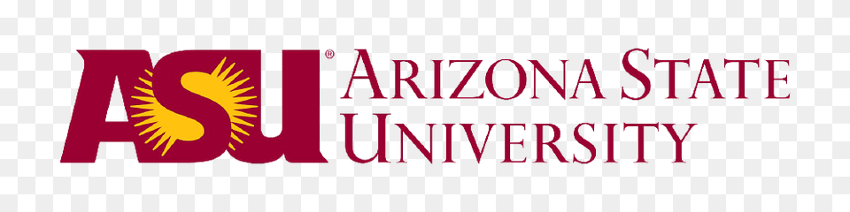 Arizona State University Logo Horizontal, Flower, Plant Free Transparent Png