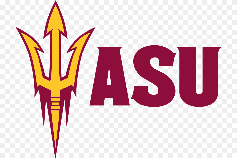 Arizona State Universitylogo Square Arizona State Sun Devils Logo, Weapon, Trident, Light Free Transparent Png