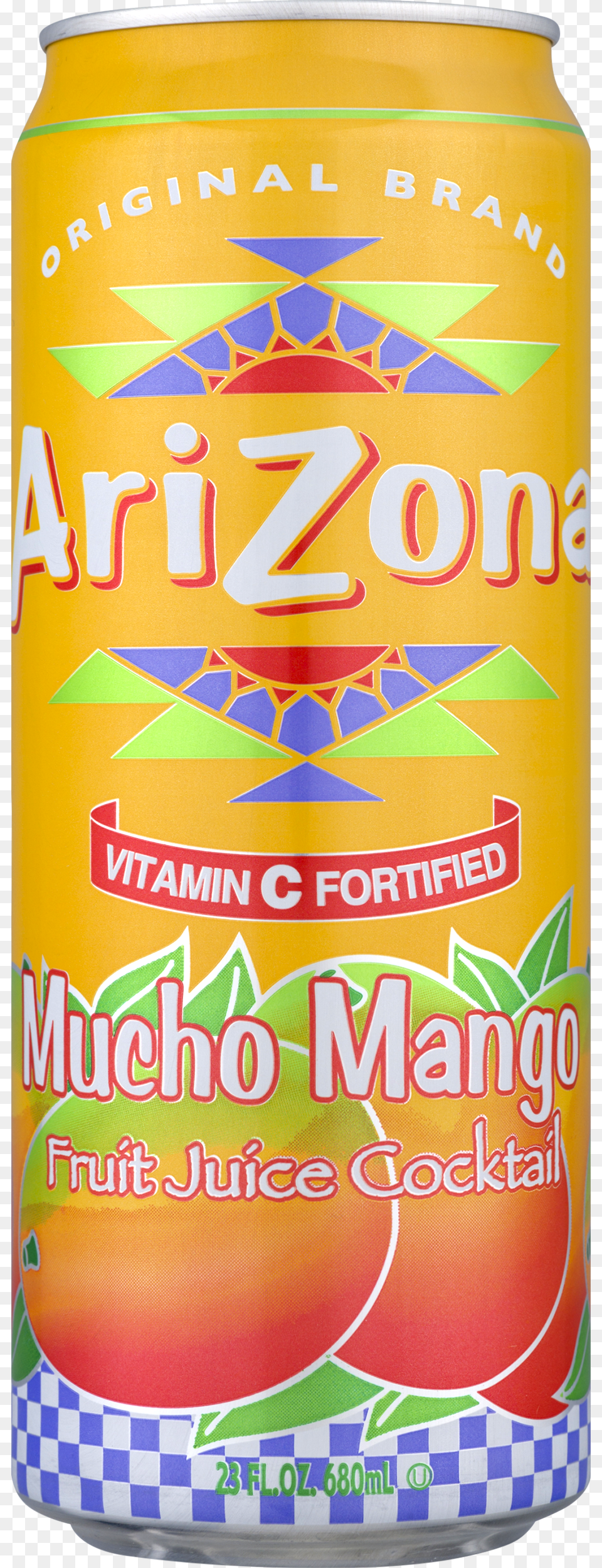 Arizona Tea With Lemon 16 Oz 24 Ct Arizona Mucho Mango, Tin, Can Free Png Download