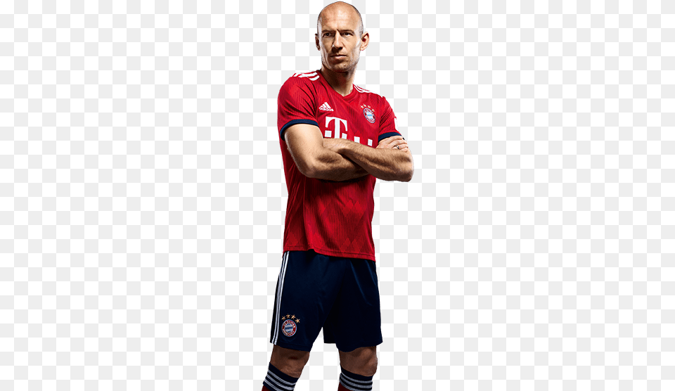 Arjen Robben Arjen Robben 2018, Shorts, Clothing, Shirt, Adult Free Transparent Png