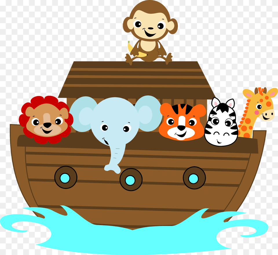 Ark Baby Shower Boy, Treasure, Animal, Bear, Mammal Free Png