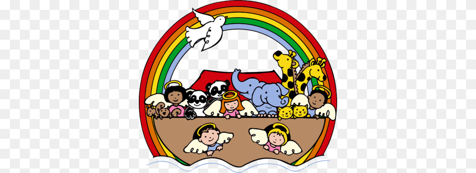 Ark Clipart Rainbow, Baby, Person, Face, Head Free Transparent Png