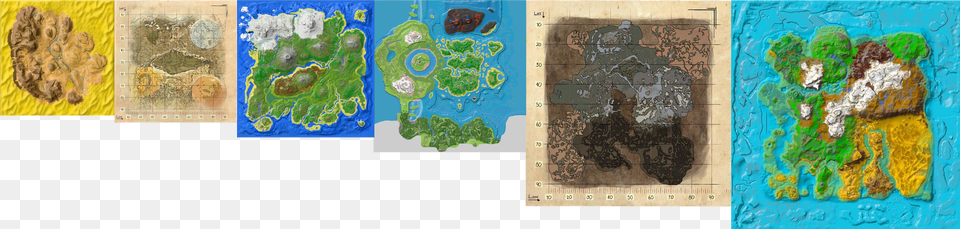 Ark Map Size Comparison, Cocoa, Dessert, Food, Cake Free Png Download