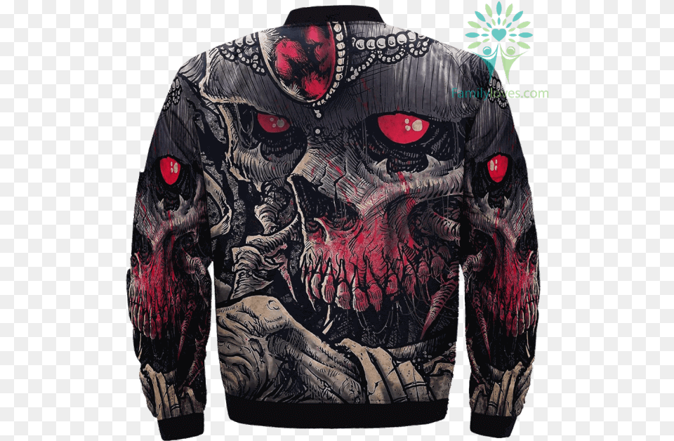 Ark Skull Evil Soul Skull Art Art Skeleton Over Print Jacket, Clothing, Coat, Long Sleeve, Sleeve Png