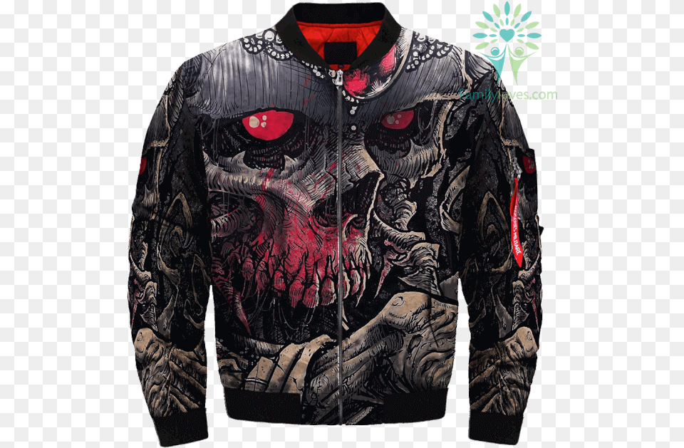 Ark Skull Evil Soul Skull Art Art Skeleton Over Print Jacket, Clothing, Coat, Adult, Male Png
