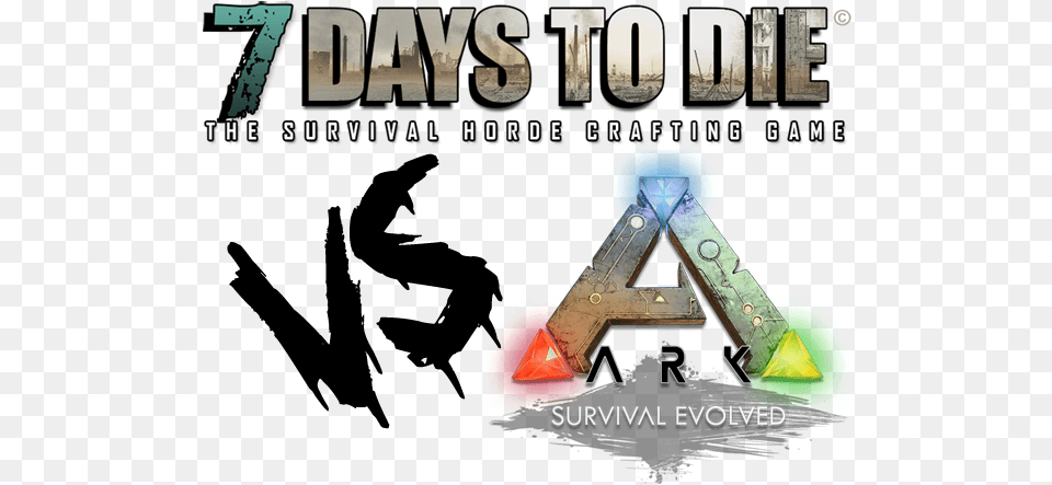 Ark Survival Evolved Arpg Game Logo Graphic Design, Advertisement, Poster, Bulldozer, Machine Png
