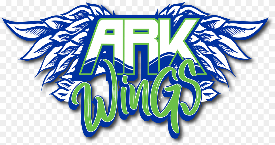 Ark Wings Logo Official Graphic Design, Text Png Image