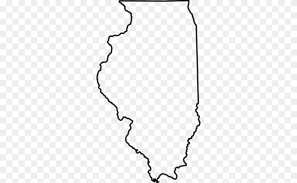 Arkansas Clipart Downloads Illinois State Outline, Chart, Plot, Map, Atlas Png Image