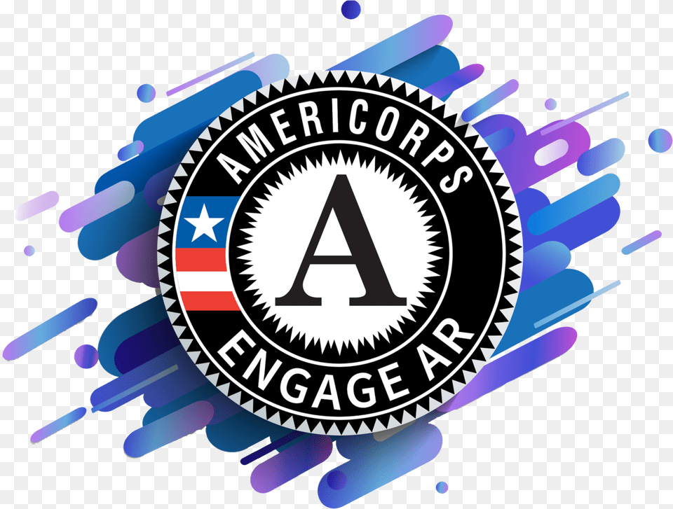 Arkansas Division Of Higher Education Americorps Vista, Logo, Emblem, Symbol, Dynamite Free Png Download