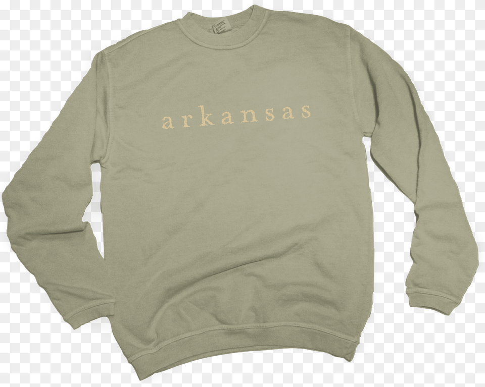 Arkansas Embroidered Sweatshirt Arkansas, Clothing, Sweater, Knitwear, Long Sleeve Free Png Download