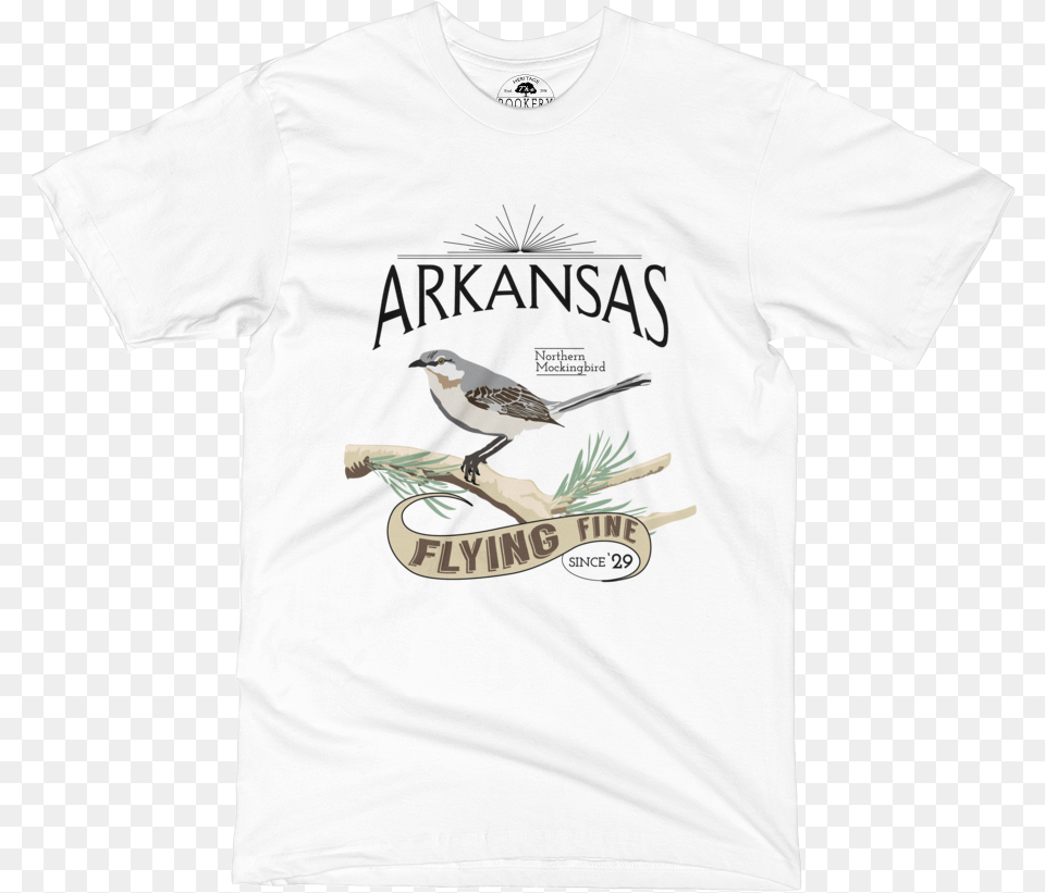 Arkansas Northern Mockingbird State Bird T Shirt Bufflehead, Clothing, T-shirt, Animal Free Png Download
