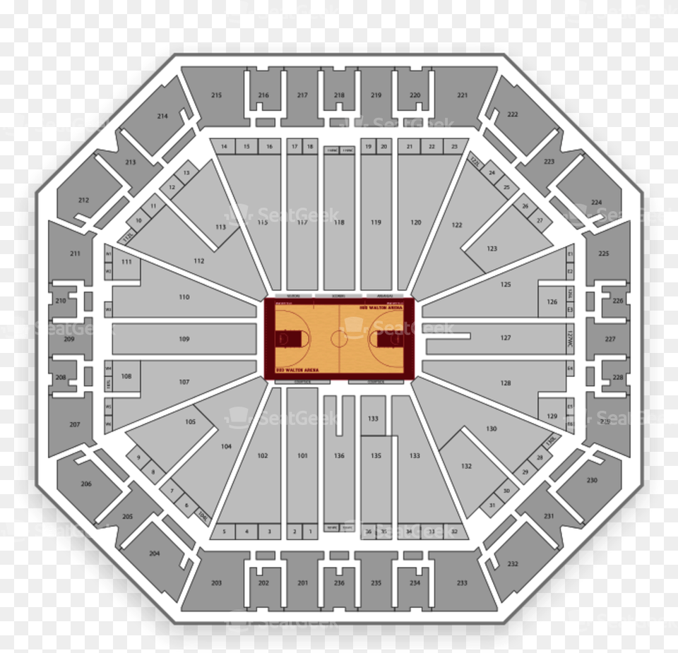 Arkansas Razorbacks Basketball Seating Chart Arkansas Bud Walton Arena, Disk, Diagram Free Png Download