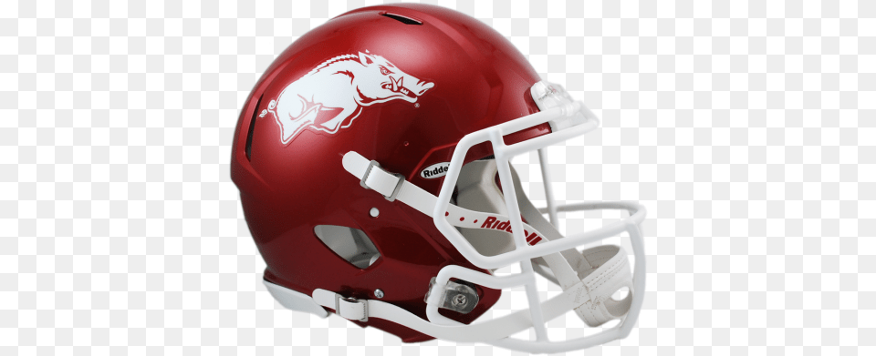 Arkansas Speed Authentic Helmet Arkansas Razorbacks Helmet, American Football, Football, Football Helmet, Sport Free Png