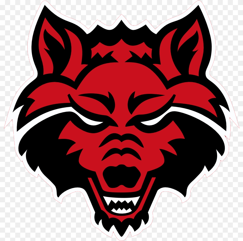 Arkansas State Red Wolves, Sticker, Baby, Person, Logo Free Transparent Png