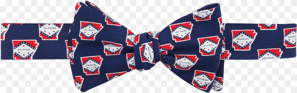 Arkansas Traditional Bow Tie Navy Motif, Accessories, Bow Tie, Formal Wear Png