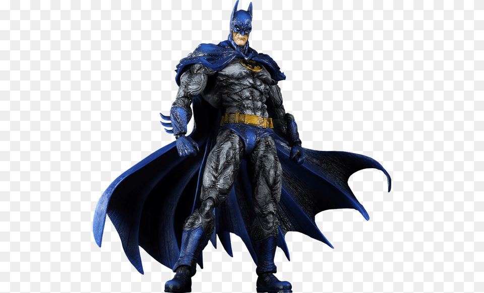 Arkham City Batman Play Arts Kai Batman, Adult, Male, Man, Person Png Image