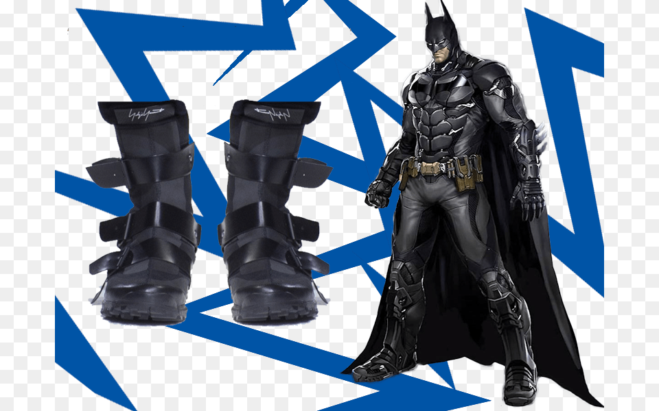 Arkham Knight Shoes Winter, Adult, Male, Man, Person Png Image