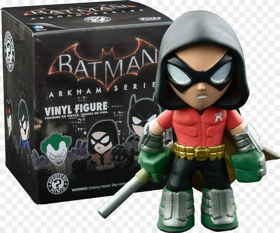 Arkham Series Mystery Mini Blind Box Main Image Action Figure, Figurine, Baby, Face, Head Free Png Download