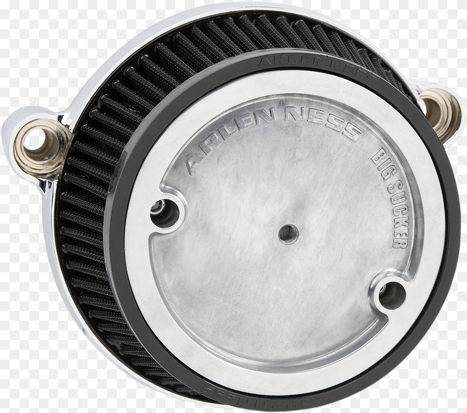 Arlen Ness Chrome Stage 1 Air Filter Kit For 18 19 Air Filter, Machine, Spoke, Coil, Rotor Free Png Download