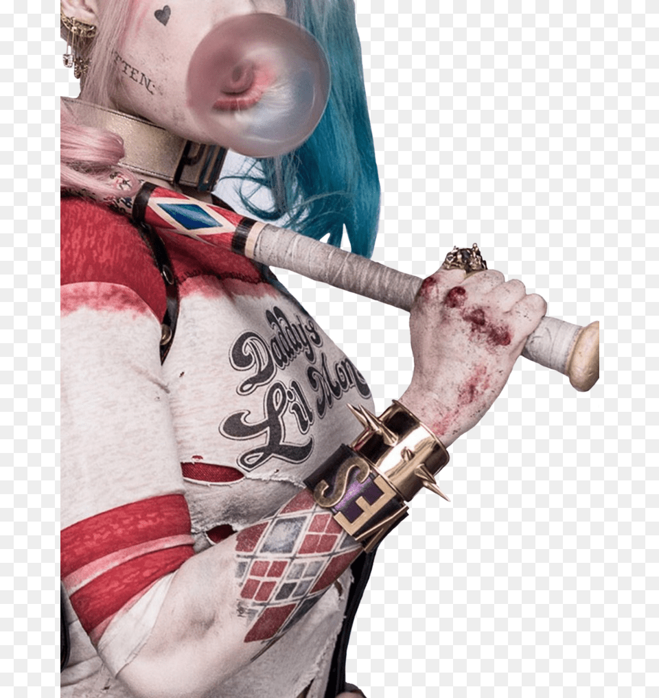 Arlequina Harley Quinn Arm Tattoo Suicide Squad, People, Person, Skin, Baby Png