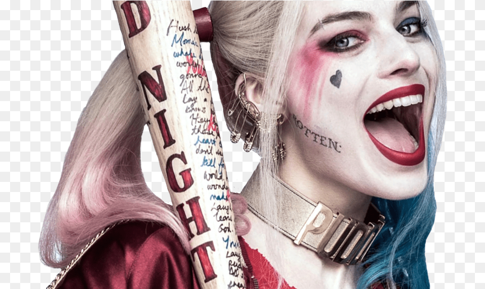 Arlequina Suicide Squad Harley Quinn Extended Cut, Clothing, Costume, Tattoo, Skin Free Png Download