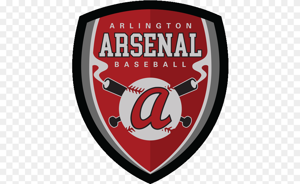 Arlington Arsenal Baseball Arlington Arsenal Logo, Armor, Food, Ketchup, Shield Free Png