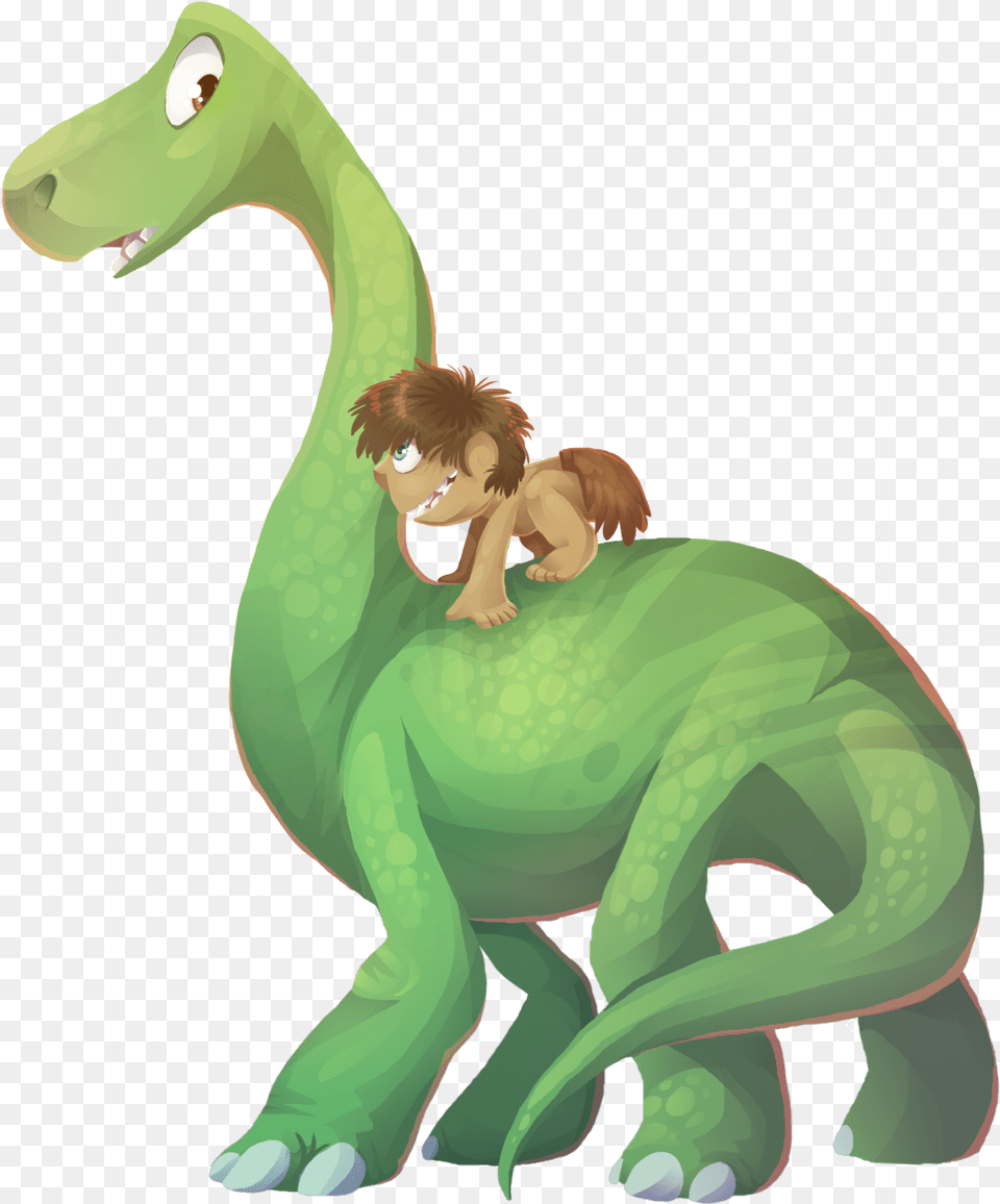 Arlo And Spot From Disneys The Good Dinosaurthe, Animal, Dinosaur, Reptile, Baby Free Transparent Png
