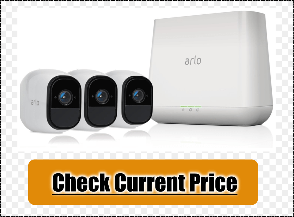Arlo Security System 3 Hd Wifi Cameras Netgear Arlo 2 Wire Free 4 Camera System, Electronics, Mobile Phone, Phone Png